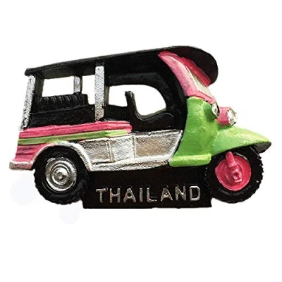 Afbeelding van Tuk Thailand 3D Koelkast Magneet Toeristische Souvenir Gift, Thuis Keuken Decoratie Magnetische Sticker Collectie