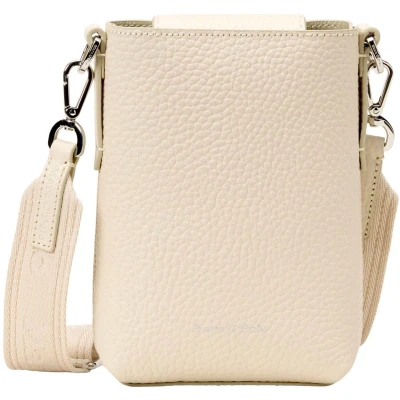 Afbeelding van Marc O&#039;Polo telefoontasje schoudertas Bonni Cellphone Bag Natural Stone crème