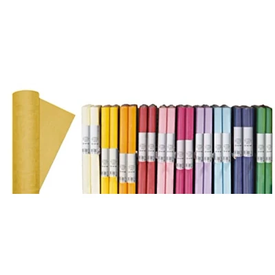 Afbeelding van Roll Paper Tablecover Damask (120cm x 7m), pastel yellow