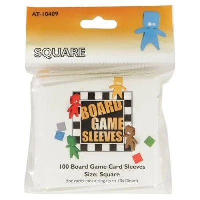 Afbeelding van Board Game Sleeves: Square (69x69mm) 100 stuks