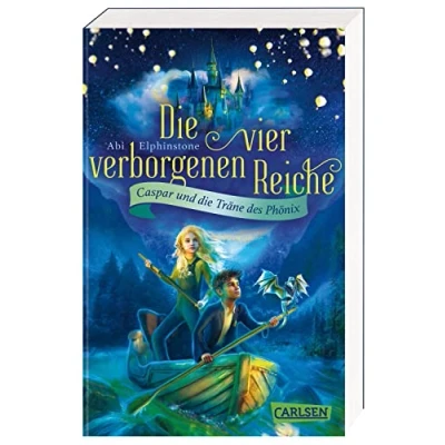 Afbeelding van die vier verborgenen Reiche 1: Caspar und Träne des Phönix: Abenteuerlicher Lesespaß Für Kinder ab 10! alle Fans von Potter, Percy Greg!