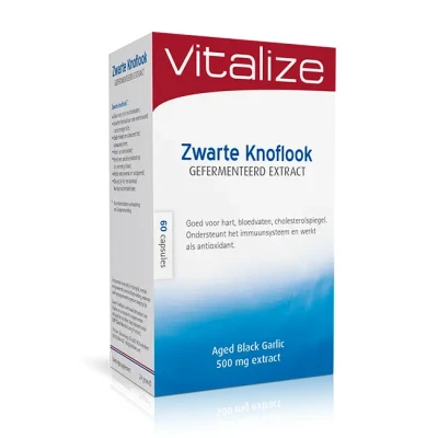 Afbeelding van Vitalize Zwarte Knoflook Gefermenteerd Extract 60ca