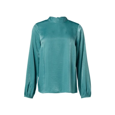 Afbeelding van comma casual identity Blouse blauw