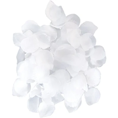 Afbeelding van Folat Luxe rozenblaadjes Wit 144 stuks