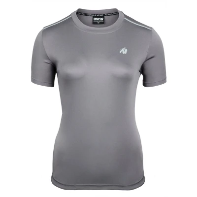 Afbeelding van Gorilla Wear Mokena Tshirt print, Dames, Maat: Large, Grey