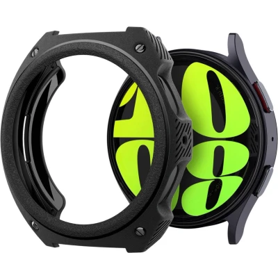 Afbeelding van Caseology Vault beschermhoes compatibel met Galaxy Watch 7 44 mm (TPU Matte Black)