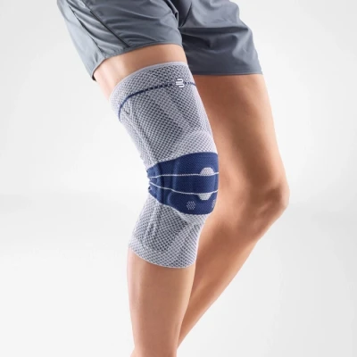 Afbeelding van Bauerfeind GenuTrain Kniebrace 6 Universeel Grijs