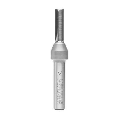 Afbeelding van ENT Groeffrees HM 6x20x66mm met grondmes, Kolf 8mm 7910950