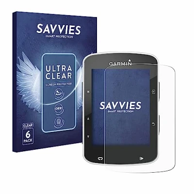 Afbeelding van Savvies (6 Stuks) Schermbeschermer voor Garmin Edge 820 Screen Protector Ultra Transparant