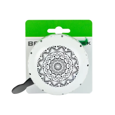 Afbeelding van Widek Ding dong bel groot mandala zebra black op kaart