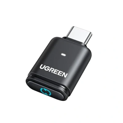 Afbeelding van UGREEN USB C aptX 5.3 Bluetooth Audio voor PS5/PS4/Switch/PS4 Pro Dongle Handsfree Adapter PC Stick Windows, Plug and Play (alleen audio)