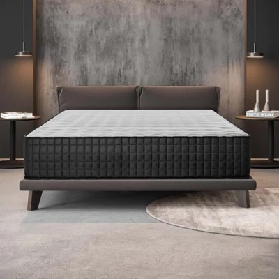 Afbeelding van naturalex Titanium Strong Supportive Memory Foam Mattress with Visco for Ergonomic Comfort 6ft Super King Size 180x200cm Breathable Added Freshness 10 Year Warranty