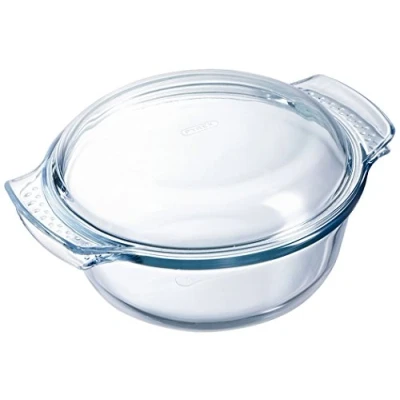 Afbeelding van Dajar Glasbraadpan 5l pyrex, glas, transparant, 32 x 27 cm