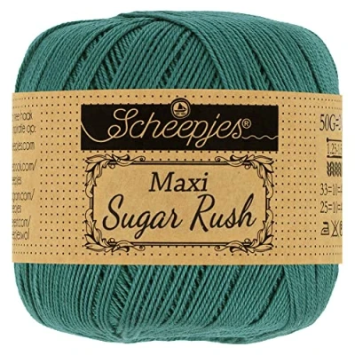 Afbeelding van Scheepjes Maxi Sugar Rush 391 Deep Oceaan Garen 10x50g