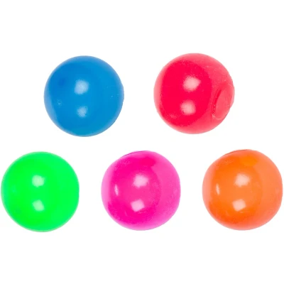 Afbeelding van Toi Toys Fun Mini Knijpballen Stickeezz in Koker, 5st.