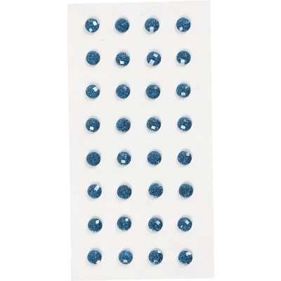 Afbeelding van Creativ Company Strasstenen Blauw, 32st.
