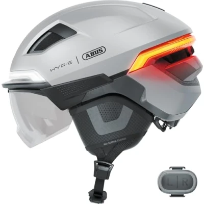 Afbeelding van Abus smart helm hyp e ace gleam silver s 51 55cm