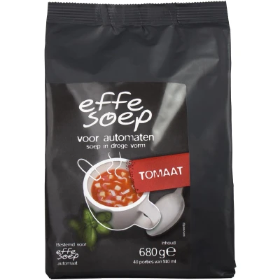 Afbeelding van Effe Soep Vending, Tomaat, 140 Ml, Zak Van 40 Porties
