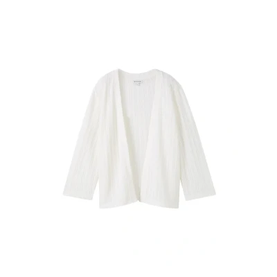 Afbeelding van TOM Tailor Vest, Dames, Maat: XXL, Whisper white