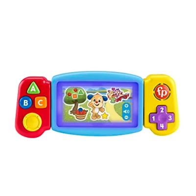 Afbeelding van Fisher Price Leerplezier Draai En Leer Spel + Licht Geluid