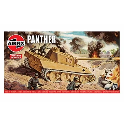 Afbeelding van Airfix Panther (Af01302v) modelbouwsets, hobbybouwspeelgoed voor kinderen, modelverf en accessoires