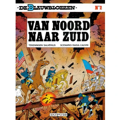 Afbeelding van De Blauwbloezen 2 Van noord naar zuid