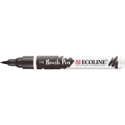 Afbeelding van Talens Ecoline brush pen 718 Warmgrijs