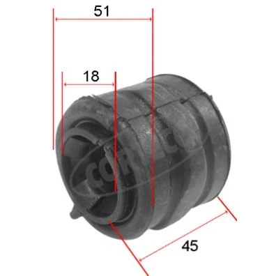 Afbeelding van Corteco Stabilisatorstang rubber 80000096