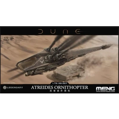 Afbeelding van 1:72 MENG DS007 Dune Atreides Ornithopter Plastic Modelbouwpakket