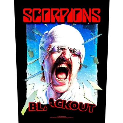 Afbeelding van Scorpions Blackout Rugpatch Multicolours
