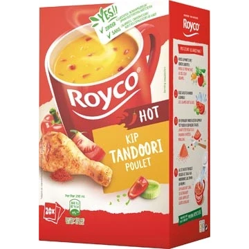 Afbeelding van Soep Royco kip tandoori 20 zakjes
