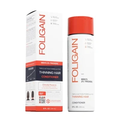 Afbeelding van Foligain Men Stimulating Conditioner for Thinning Hair 2% Trioxidil 236 ml