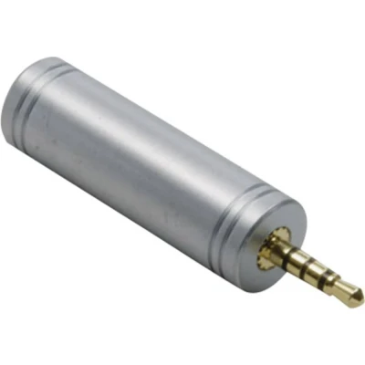 Afbeelding van BKL Electronic 1103096 Jackplug Audio Adapter [1x male 2,5 mm 1x female 3,5 mm] Goud