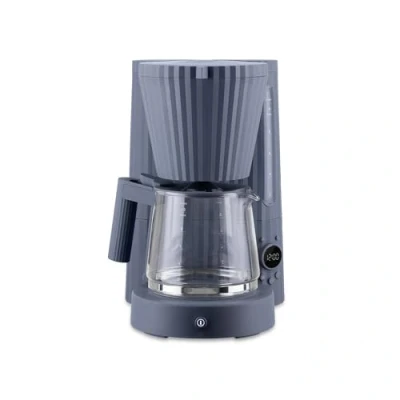 Afbeelding van Alessi Koffiezetapparaat Plissé grijs Michele De Lucchi 1.5 liter MDL14 G