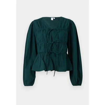 Afbeelding van YAS Blouse &#039;YASEBBA&#039; smaragd