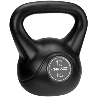 Afbeelding van Kettlebel Avento 10 KG Zwart