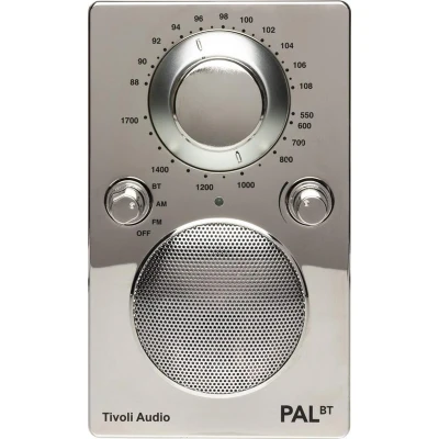 Afbeelding van Tivoli Audio PAL BT Draagbare radio met FM, AM en Bluetooth Chroom