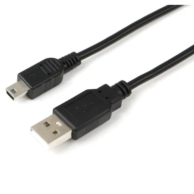 Afbeelding van MicroConnect 3 m USB A mini B M/M mannelijk zwarte kabel (3 m, A, B, 2.0, mannelijk/mannelijk, zwart)