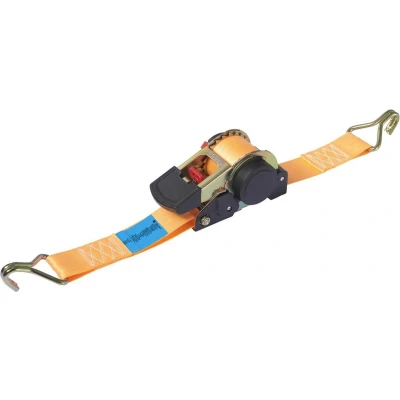 Afbeelding van TOOLCRAFT TO 8689782 Zelfoprollende spanband Trekkracht (lc) vastbinden (enkel/direct): 750 daN (l x b) 4.5 m 50 mm Klemslot EN 12195 2