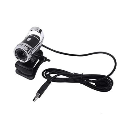 Afbeelding van USB 2.0 webcam met MIC, 12 megapixels Clip on Webcamera HD 360 draaibare standaard Ingebouwde microfoon voor pc(Splinter)