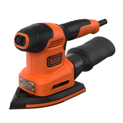 Afbeelding van Black &amp; Decker, Slijpmachine + polijstmachine, B&amp;D 4in1 multischuurmachine BEW200K QS (Multischuurmachine, 200 W)