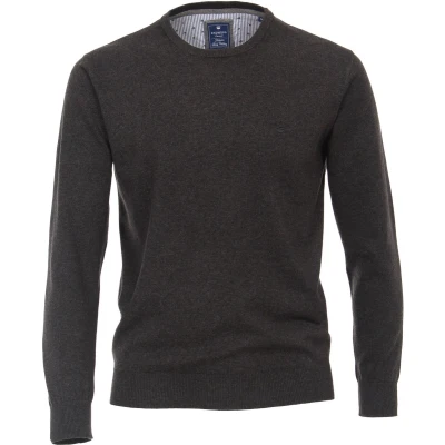 Afbeelding van Redmond MIT Rundhals Ausschnitt IN Verschiedenen Trui, Heren, Maat: 4XL, Anthrazit
