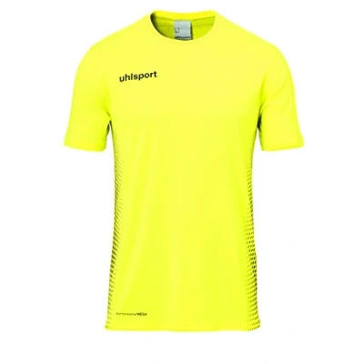 Afbeelding van Uhlsport Score Sporttenue Korte Mouw Kinderen Fluogeel / Zwart Maat: 116