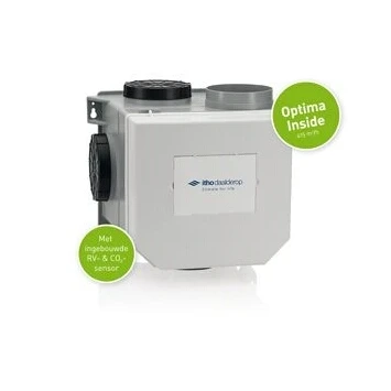 Afbeelding van Itho Daalderop Optima inside MV unit 468, RV en CO sensor