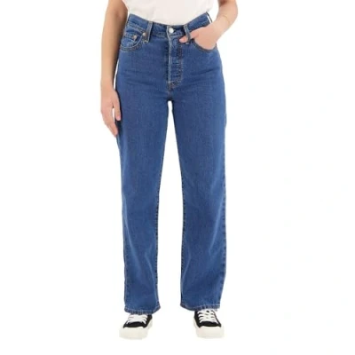 Afbeelding van Levi&#039;s Ribcage Straight Ankle Jeans dames, Cool als een pickle, 31W / 31L