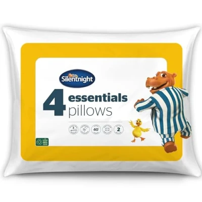 Afbeelding van Silentnight Essentials Collection hoofdkussen, wit