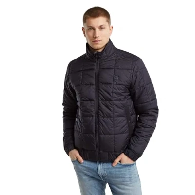 Afbeelding van G Star RAW Meefic gewatteerde jas, zwart (dk black D25369 B958 6484), XS