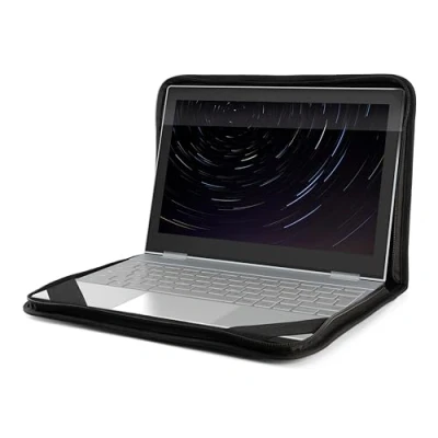 Afbeelding van Belkin EDA003 Always On laptophoes, compatibel met 11 inch tot 12 laptop, tablet, Chromebook, iPad en MacBook voor apparaatbescherming twee vakken,11&quot; 12&quot;,Zwart