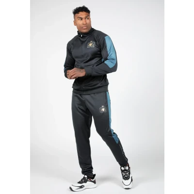 Afbeelding van Gorilla Wear Devon Trainingsbroek Grijs/Blauw 4XL