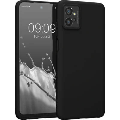 Afbeelding van kwmobile telefoonhoesje geschikt voor Motorola Moto G32 Hoesje smartphone Back cover in zwart